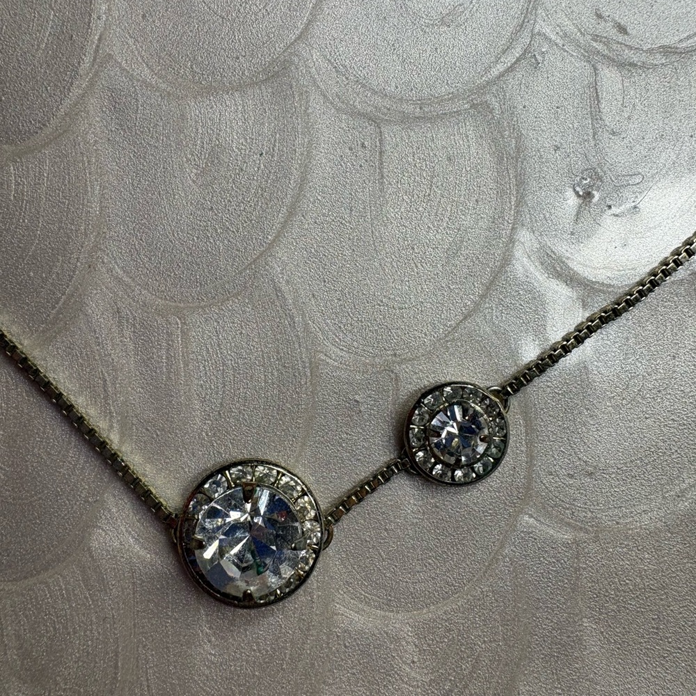 Sorrelli Elegant Gold Bolo Necklace with Crystal Accents